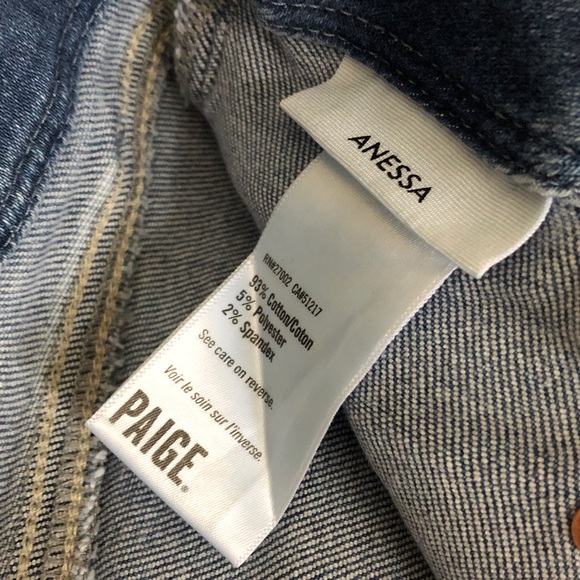 Paige anessa wide leg jeans - Picture 7 of 8